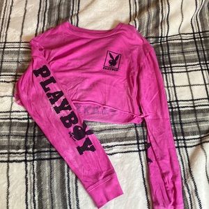 Pacsun Playboy Pink Top